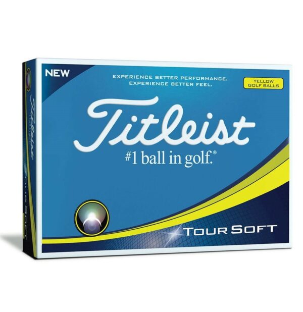 Titleist Tour Soft Yellow 2018